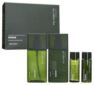 TONYMOLY The Green Tea Truebiome Watery Skincare Set For Men 4 pcs