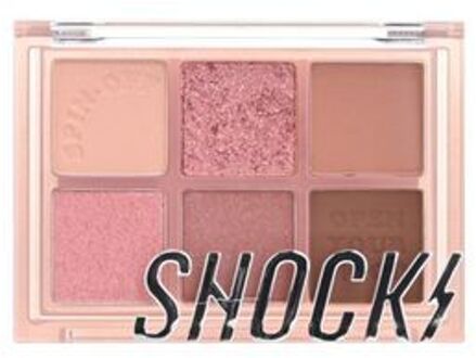 TONYMOLY The Shocking Spin-Off Palette - 6 Types #02 Love Rosy