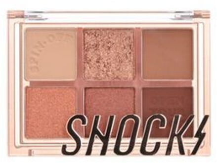 TONYMOLY The Shocking Spin-Off Palette - 6 Types #03 Tan Jujube