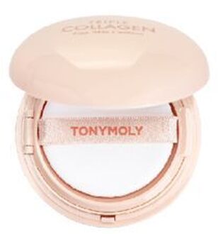 TONYMOLY Triple Collagen Egg Skin Cushion - 2 Colors #02 Warm Beige