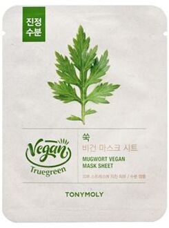 TONYMOLY Truegreen Vegan Mask Sheet - 5 Types Mugwort