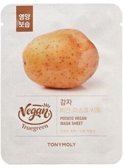 TONYMOLY Truegreen Vegan Mask Sheet - 5 Types Potato
