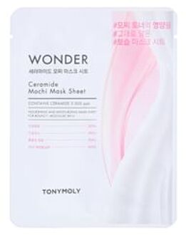 TONYMOLY Wonder Ceramide Mochi Mask Sheet 20g x 1 sheet
