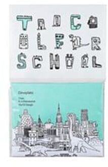 Too cool for school Dinoplatz Dear Brachiosaurus Blotting Paper Refill Only - 3 Types #02 Green Tea