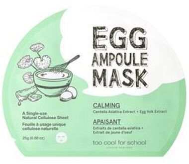 Too cool for school Egg Ampoule Mask Cica Set 25g x 5 pcs