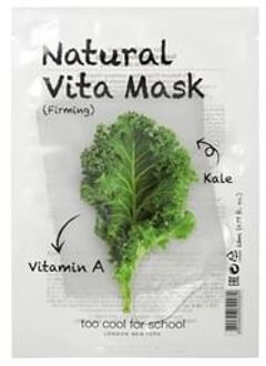 Too cool for school Natural Vita Mask - 5 Types Firming (Kale)