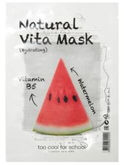 Too cool for school Natural Vita Mask - 5 Types Hydrating (Watermelon)