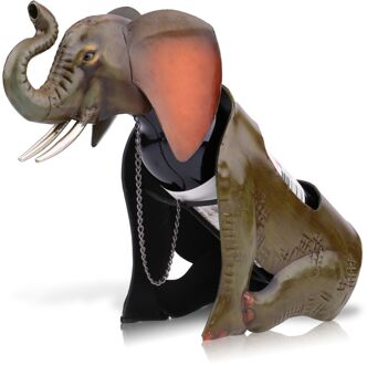 Tooarts Olifant Wijnrek Metalen Dier Klassieke Wijn Fles Houder Keuken Bar Display Plank Woondecoratie Accessoires Craft