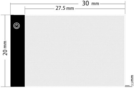 Tool Acryl Set Van Licht En Schaduw Board Hoge Lichttransmissie Kopie Tafel Schilderen Board Versie Plug-In Lichtgevende tekening Bo