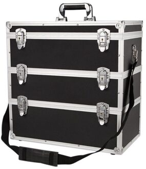 Tool Case Multi-layer Combinatie Opslag Toolbox Draagbare Multifunctionele Hardware Grote Capaciteit Reparatie Aluminiumlegering Auto Box