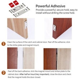 Tool Deur Catch 10 Set Accessoires Kast Dichter Klink Voor Deur Stoppers