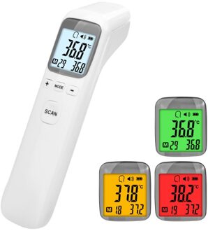 Tool Met Wekker Thermometer Infrarood Digitale Non-Contact Thermometer Infrarood Digitale Lcd Body Temperatuur Meting