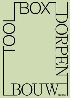 Toolbox Dorpenbouw -  Edith Wouters (ISBN: 9789491789458)