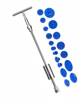 Tools Auto Repair Tool Car Dent Repair Dent Puller Kit 2 in 1 Slide Hammer Reverse Hammer Glue 50 cm long L