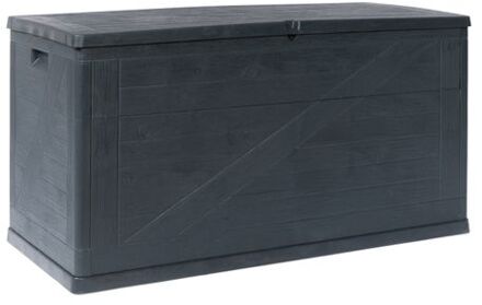 Toomax Wood opbergbox - 420L - Antraciet Grijs