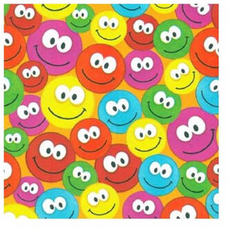 Toonbankrol 30cm 444.30 Smileys 250m Multikleur