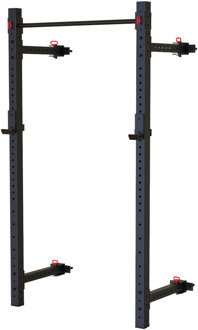 Toorx Fitness Wall Rack WLX-2800 - Inklapbaar Zwart