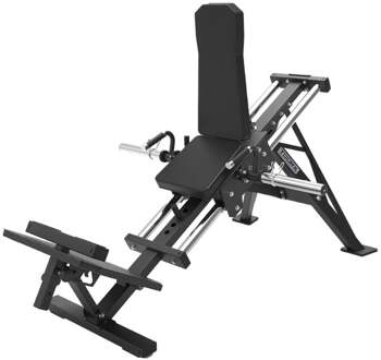 Toorx Professional LPX-5000 Commercial Hack Squat / Calf Raise Zwart