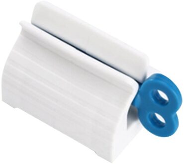 Toothpaste Dispenser Tube Squeezer Tooth Paste Squeezer Facial Cleanser Press Rolling Holder Bathroom Accessories blauw