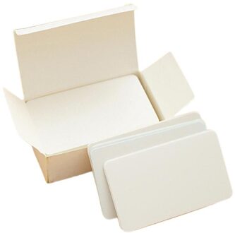 Top 180 Stuks Blanco Speelkaarten Witte Lege Index Flash Kaarten Diy Graffiti Game Card