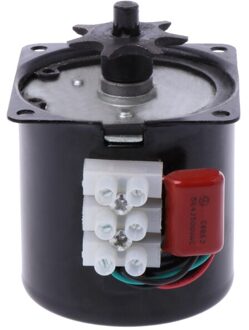 Top 220V Ac Ei Turner Motor Incubator Motor Omkeerbaar Geared Componenten 2.5r/Min Feb9