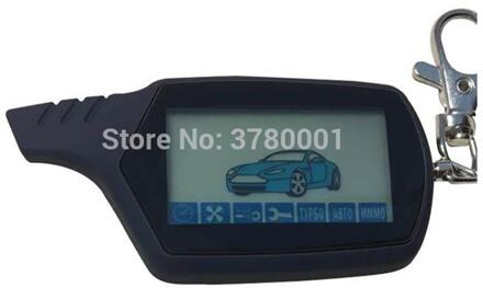 Top A91 2-Way Lcd Afstandsbediening Sleutelhanger Sleutelhanger Voor Russische Voertuig Security Twee Weg Auto Alarm systeem Starline A91