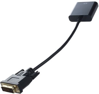 Top Aanbiedingen Pro DVI-D 24 + 1 Pin Male naar VGA 15 Pin Female Kabel Adapter Converter Connector