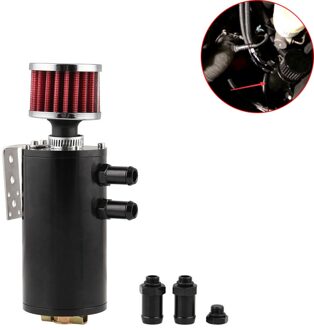 Top Auto-Styling Auto Modificatie Ademend Olie Pot Aluminium Olie Catch Tank Reservoir Kan Kits Verkoop Top