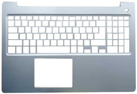 Top Back Cover Voor Dell Inspiron 15 5570 5575 Series Lcd Back Cover/Front Bezel/Palmrest/bottom Case Achterklep Cover Zilver C hoes