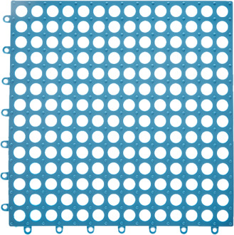 Top Badkamer Matten Badkamer Tapijt Set Mesh Zacht Plastic Antislip Voet Massage 6 Kleuren Voor Kiezen gratis Combinatie blauw