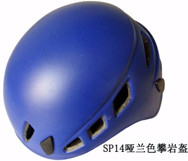 Top Bergbeklimmen Helm Veiligheid Klimmen Helm Water Sport Klimmen Helm Blauw