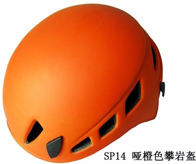 Top Bergbeklimmen Helm Veiligheid Klimmen Helm Water Sport Klimmen Helm Oranje