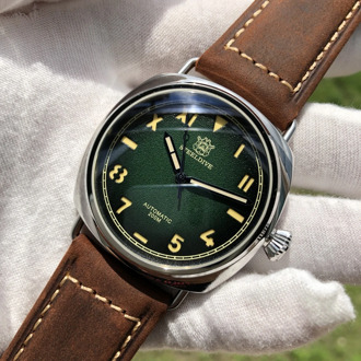 Top Brand Steeldive SD1936 Stainless Steel Case Skeleton Numbers 200M Water Resistant Japan NH35 Automatic Dive Watch