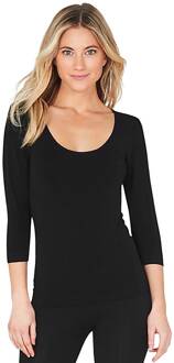 Top Driekwart Mouw - Zwart M