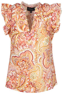 Top elisa dessin Oranje - L