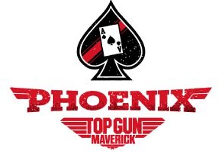 Top Gun Maverick Phoenix Call Sign Unisex T-Shirt - White - M Wit