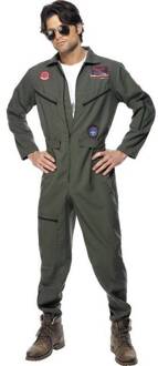 "Top Gun™ piloten kostuum voor mannen - Verkleedkleding - Medium"