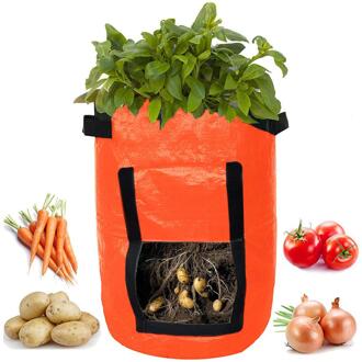 Top Home Decor Diy Potato Grow Planter Pe Doek Aanplant Container Bag Thicken Tuin Pot Товары Для Дома