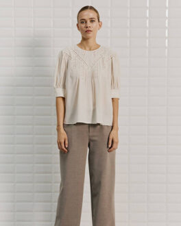 Top korte mouw 00001612 wbljenny Beige