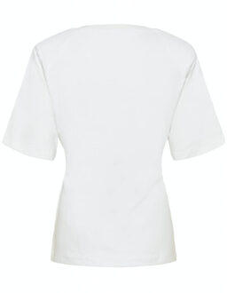 Top korte mouw 10705415 mwapir Wit - L