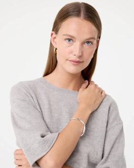 Top korte mouw 252p015 mer Grijs - L