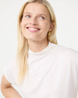 Top korte mouw 252p213 mirre Ecru - XL