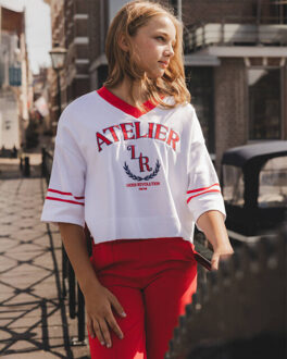 Top korte mouw 2611-5402-005 Ecru - 146/152