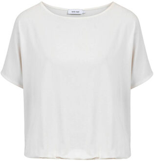 Top korte mouw 261p177 balloon Ecru