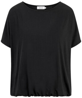 Top korte mouw 261p177 balloon Zwart