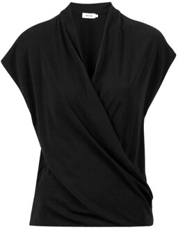 Top korte mouw 261p183 jet - maat XXL Zwart