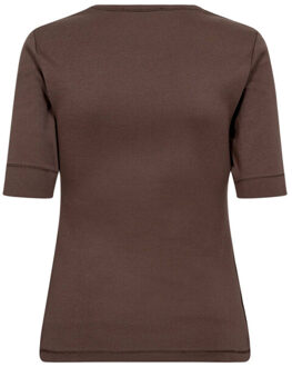 Top korte mouw 33166 granny Bruin