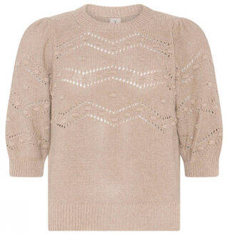 Top korte mouw 4138 Beige - L