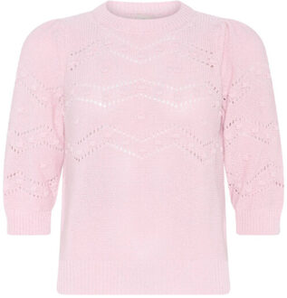 Top korte mouw 4138 - maat L Roze