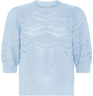 Top korte mouw 4138 - maat XL Blauw